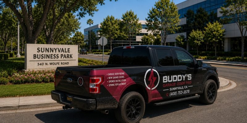 Our Service Truck At The Location